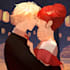 draw visual novel character, cg, design, background in anime