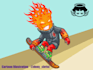 create illustration cartoon character in cute style
