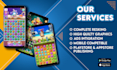 develop unity game and reskin for android and IOS