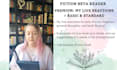 beta read drafts for fiction authors using literary analysis