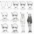 draw a manga or anime sketch