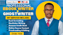 50k words ebook ghostwriter,kdp book writer,nonfiction ghostwriter, ebook writer