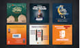 design engaging social media posts and instagram carousel ad graphics