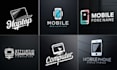 design mobile laptop computer shop or repair logo