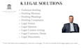 draft  contracts rent agreements and legal documents, blogs
