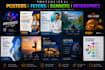 design professional posters flyers banners  infographics