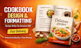 recipe cookbook writer canva cookbook design cookbook formatting for amazon kdp