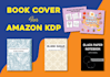 do amazon book cover design, paperback, ebook, kdp, kindle cover