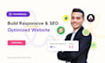 create responsive and seo optimized static website
