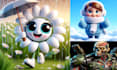 create ai art, image modeling, and cartoon creations