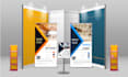 a roll up banner, retractable banner, pull up, or roller banner