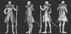 create 3d model figure for 3d printing