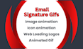 create logo gif animation, icon, text and image animation, gif maker, image gifs