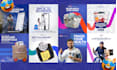 design  social media advertising, facebook ads post, instagram post, carousel