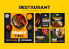 do modern restaurant menus, food menus, flyers or brochures