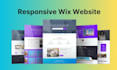 design wix website or figma to wix landing page and website redesign
