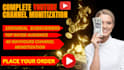do complete youtube channel monetization