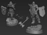 create action figure sculptures 3d printable files