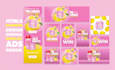 design creative HTML5 banners, google display ads or adroll