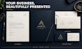 design business cards and corporate stationery