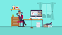 custom 2d animated explainer video