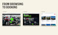 build a bike rental, tour booking, or travel website