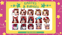 create custom anime chibi twitch emote and badges or sticker