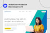 design or develop a webflow website, webflow expert, figma to webflow