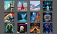 design high quality album cover art using ai