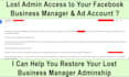 fix your facebook business page