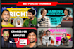 design your youtube channel podcast thumbnail