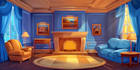 draw or animate 2d vector cartoon background