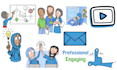 do professional custom whiteboard animation explainer video