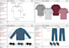 create technical flat sketch and tech pack