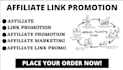 promote  affiliate referral link promotion