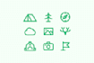 design a minimal and simple line icons