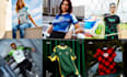 design a professional custom football or soccer jersey