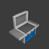 model 3d buildings and 3d props, game art, hypercasual art  in blender