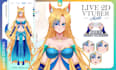 design and rig high quality live 2d vtuber model