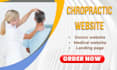 design a responsive chiropractic website with SEO and lead capture form
