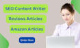 do amazon affiliate and reviews articles