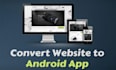 convert website to android app professionally using webview