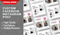 create social media post graphics, social media post design
