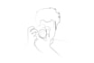 draw a custom line art tattoo design