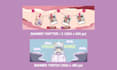 make cute anime and vtuber social media banner and thumbnail