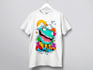 create a custom illustrated t shirt design