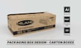 design amazon product packaging, mailer box design, and kraft packaging