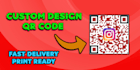 create custom dynamic qr code design with your business logo