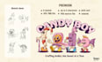 create retro cartoon mascots