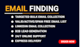 do linkedin data enrichment data entry and email finding
